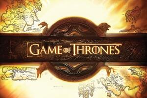 Plakát Trónok harca - Game of Thrones - Logo, (91.5 x 61 cm)