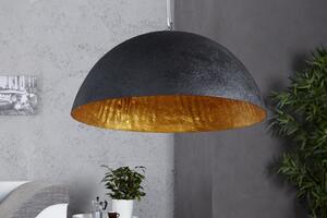 Függesztékes lámpa NEMESIS 50 cm - fekete/arany