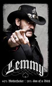 Plakát Lemmy - 49% mofo, (61 x 91.5 cm)