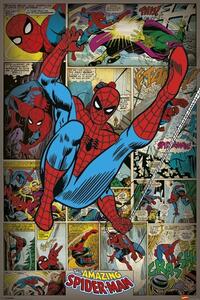 Plakát MARVEL COMICS - spider man ret, (61 x 91.5 cm)