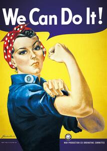 Plakát We can do it !, (61 x 91.5 cm)