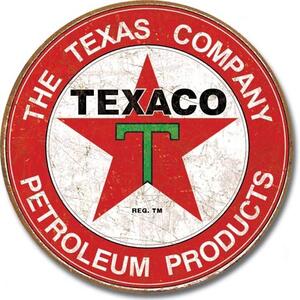 Fém tábla TEXACO - The Texas Company, (40 x 31.5 cm)
