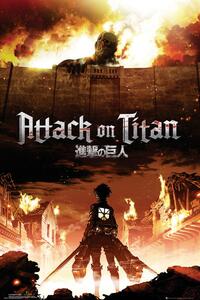 Plakát Attack on Titan (Shingeki no kyojin) - Key Art, (61 x 91.5 cm)