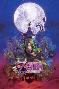 Plakát The Legend Of Zelda - Majora's Mask, (61 x 91.5 cm)