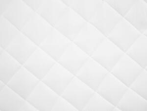 VidaXL fehér steppelt könnyű matracvédő 160 x 200 cm