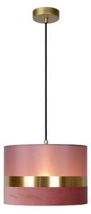 Lucide Tusse pink-arany függesztett lámpa (LUC-10409/01/66) E27 1 izzós IP20