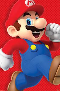 Plakát Super Mario - Run, (61 x 91.5 cm)