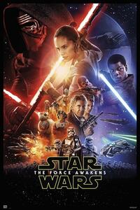 Plakát Star Wars VII - One Sheet, (61 x 91.5 cm)