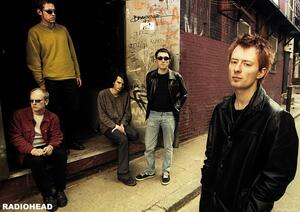 Plakát Radiohead - Back Alley 2005, (84 x 59.4 cm)