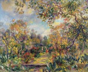 Pierre Auguste Renoir - Festmény reprodukció Landscape at Beaulieu, c.1893, (40 x 35 cm)