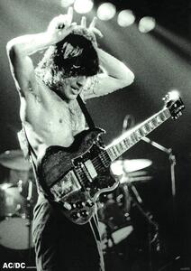 Plakát AC/DC - Angus Young 1979, (59.4 x 84 cm)