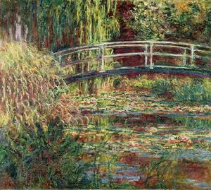 Claude Monet - Festmény reprodukció Vízililiom tó, (40 x 35 cm)
