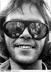 Plakát Neil Young - Oakland 1974, (59.4 x 84 cm)