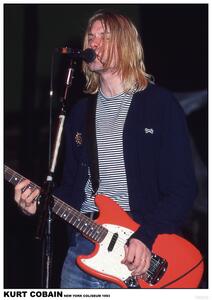 Plakát Kurt Cobain / Nirvana - New York Coliseum 1993, (59.4 x 84 cm)