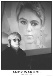 Plakát Andy Warhol - New York 1965, (59.4 x 84 cm)