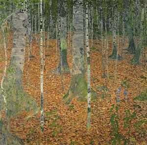 Reprodukció The Birch Wood, 1903, Gustav Klimt