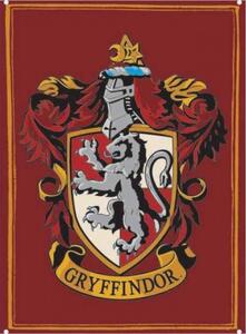 Fém tábla Harry Potter - Gryffindor, (15 x 21 cm)