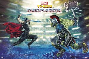 Plakát Thor Ragnarok - Battle, (91.5 x 61 cm)