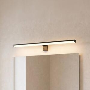 Trio Lighting LED fali lámpa Lino, fekete matt/fehér, Fekete, Fürdőszoba, Alumínium, Modern