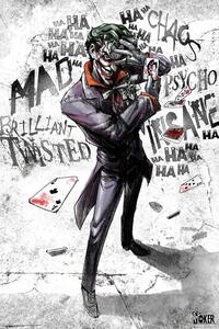 Plakát DC Comics - Joker Type, (61 x 91.5 cm)