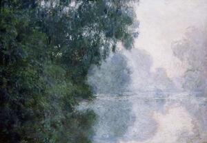 Monet, Claude - Reprodukció Morning on the Seine, Effect of Mist; Matinee sur la Seine, Effet de Brume, (40 x 26.7 cm)