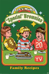 Plakát Steven Rhodes - Let's Make Special Brownies, (61 x 91.5 cm)