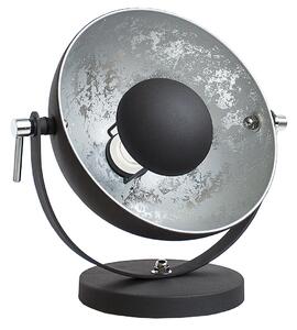 Asztali lámpa STUDI, 40 cm - fekete, ezüst