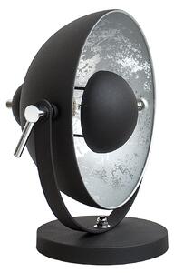 Asztali lámpa STUDI, 40 cm - fekete, ezüst
