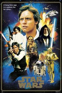 Plakát Star Wars - 40th Anniversary Heroes, (61 x 91.5 cm)