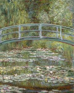 Monet, Claude - Festmény reprodukció The Water-Lily Pond, 1899, (30 x 40 cm)