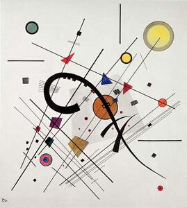 Wassily Kandinsky - Reprodukció Grey Square, 1923, (35 x 40 cm)