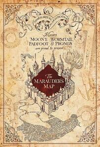 Plakát Harry Potter - Maurauder's Map, (61 x 91.5 cm)