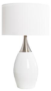 Asztali lámpa CARLY 60 cm - fehér