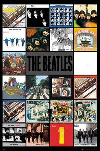 Plakát The Beatles - Albums, (61 x 91.5 cm)