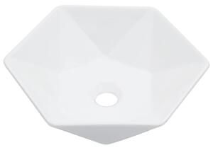 VidaXL fehér kerámia mosdókagyló 41 x 36,5 x 12 cm
