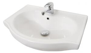 Bazena60 II NEW fürdőszobai alsószekrény mosdóval 60 cm fehér