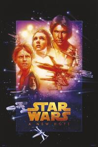 Plakát Star Wars Episode IV - Új remény, (61 x 91.5 cm)