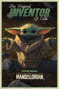 Plakát Star Wars: The Mandalorian - The Original Inventor of Cute, (61 x 91.5 cm)