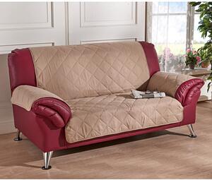 ASTOREO 2 személyes kanapéhuzat - bézs - Méretet 223 x 179 cm