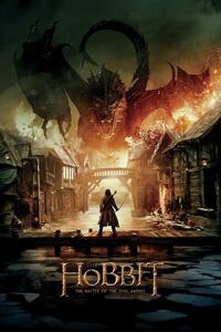 Művészi plakát A Hobbit - Smaug, (26.7 x 40 cm)