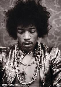 Plakát Jimi Hendrix - Hollywood 1967, (59.4 x 84.1 cm)