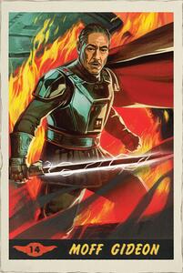 Plakát Star Wars: The Mandalorian - Moff Gideon Card, (61 x 91.5 cm)