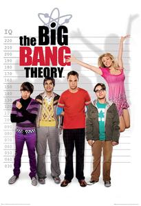 Plakát Big Bang Theory - IQ mérő, (61 x 91.5 cm)