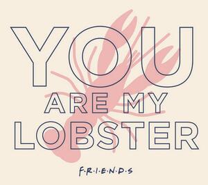 Művészi plakát Jóbarátok - You're my lobster, (26.7 x 40 cm)