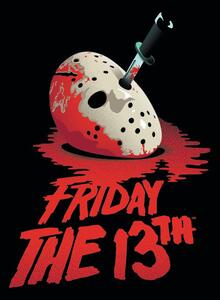 Művészi plakát Friday the 13th - Blockbuster, (26.7 x 40 cm)