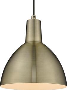 Sárgaréz fém függőlámpa Halo Design Metropole 20 cm