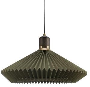 Sötétzöld függőlámpa Halo Design Paris 56 cm