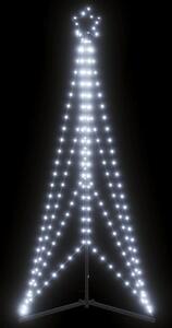 Hideg fehér LED karácsonyfa 363 LED 182 cm