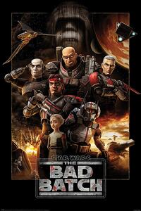 Plakát Star Wars: The Bad Batch - Montage, (61 x 91.5 cm)
