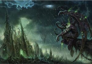 Plakát World of Warcraft - Illidan Stormrage, (91.5 x 61 cm)